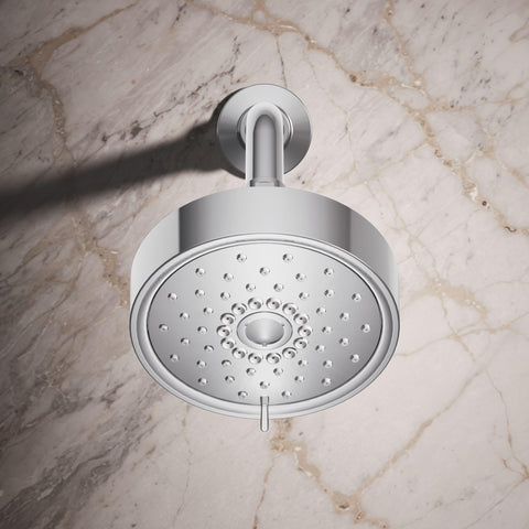 Kohler Purist 22170-CP silk spray offers gentle, luxurious rinsing.