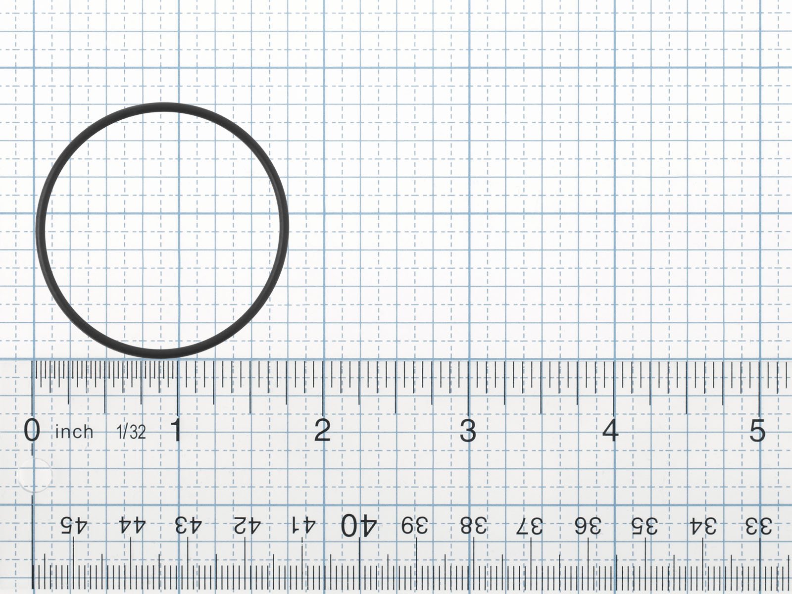 Kohler rubber O-ring with 1.614 in ID and 0.070 in OD for precise fit