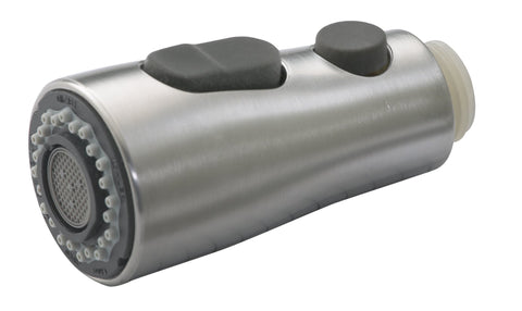 Kohler Simplice sprayhead side view shows ergonomic design and smooth operation.
