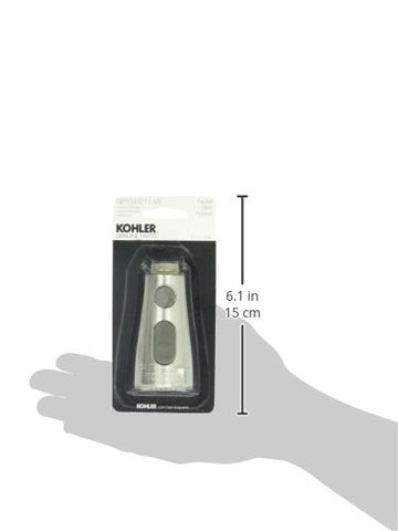 Kohler Simplice sprayhead in use demonstrates convenient kitchen spray options.