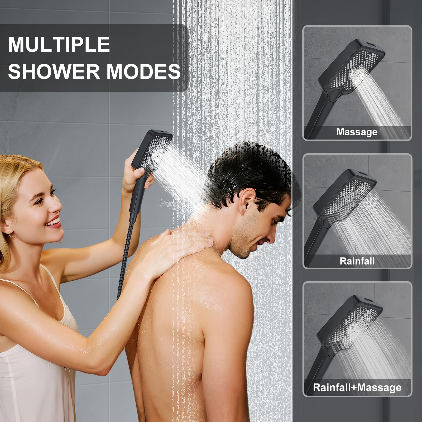 KOJOX in-wall shower valve delivering stable temperature and safety features
