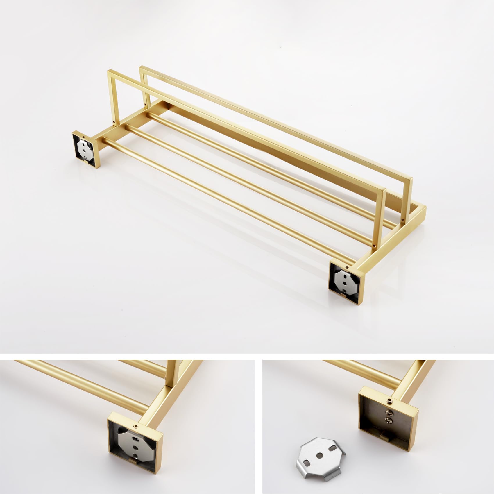KOKOSIRI ample drying space bathroom towel rack for fast air drying