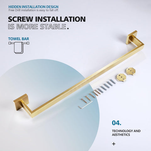 KOKOSIRI B4003BG-L24 bracket and hardware bundle simplifies installation