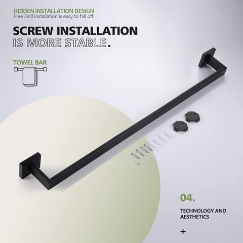 KOKOSIRI B4003BK-L32 dimensions shown for wall planning