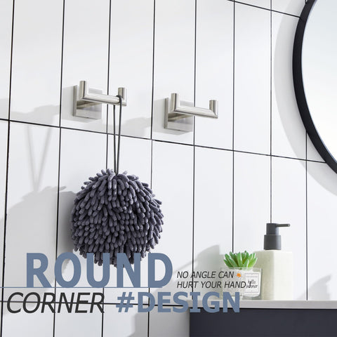 KOKOSIRI bathroom wall hook set ideal for towels and robes.