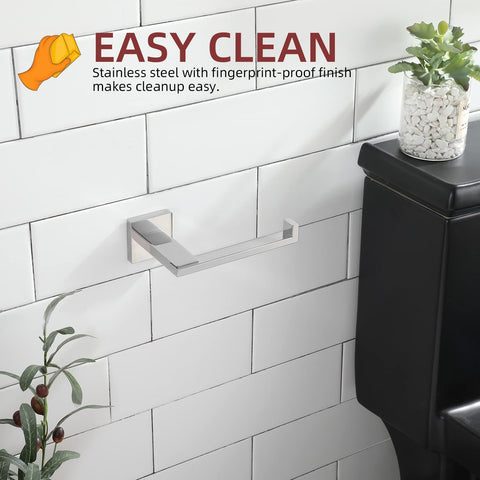 KOKOSIRI chrome toilet paper holder packaging contents with hex wrench