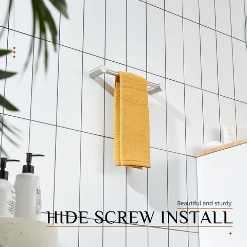 Easy installation with included brackets and hex wrench for quick setup