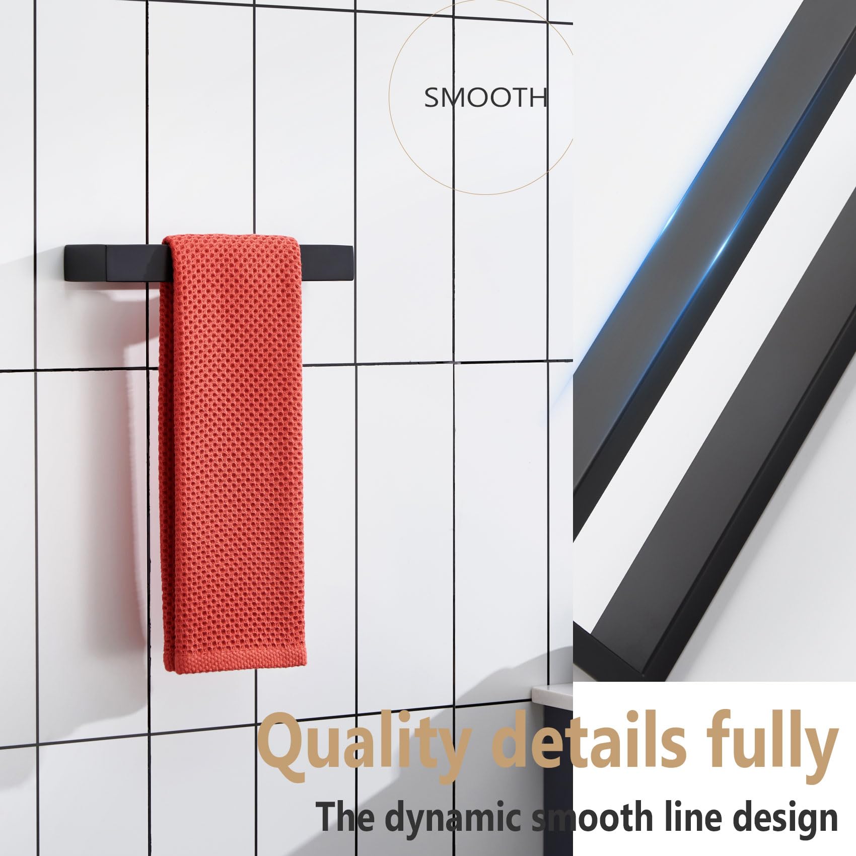Durable SUS 304 stainless steel resists corrosion over time