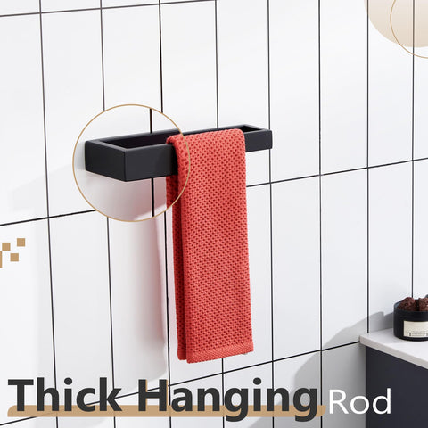 9-inch length keeps towels neatly within reach