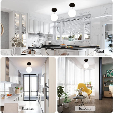 KoKo&Yukina replacement glass shade provides durable, stylish fixture updates.
