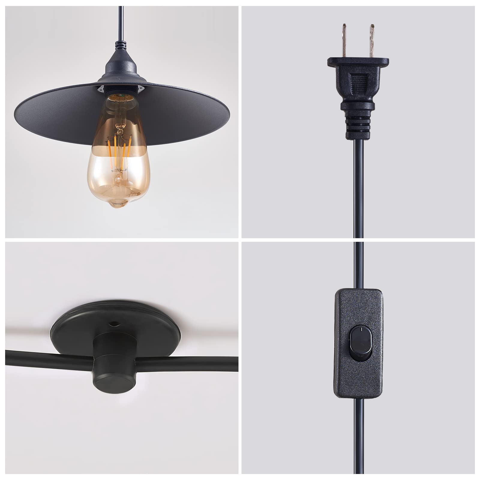 KOLAKODLUX durable lamp head with moisture-proof PVC seal