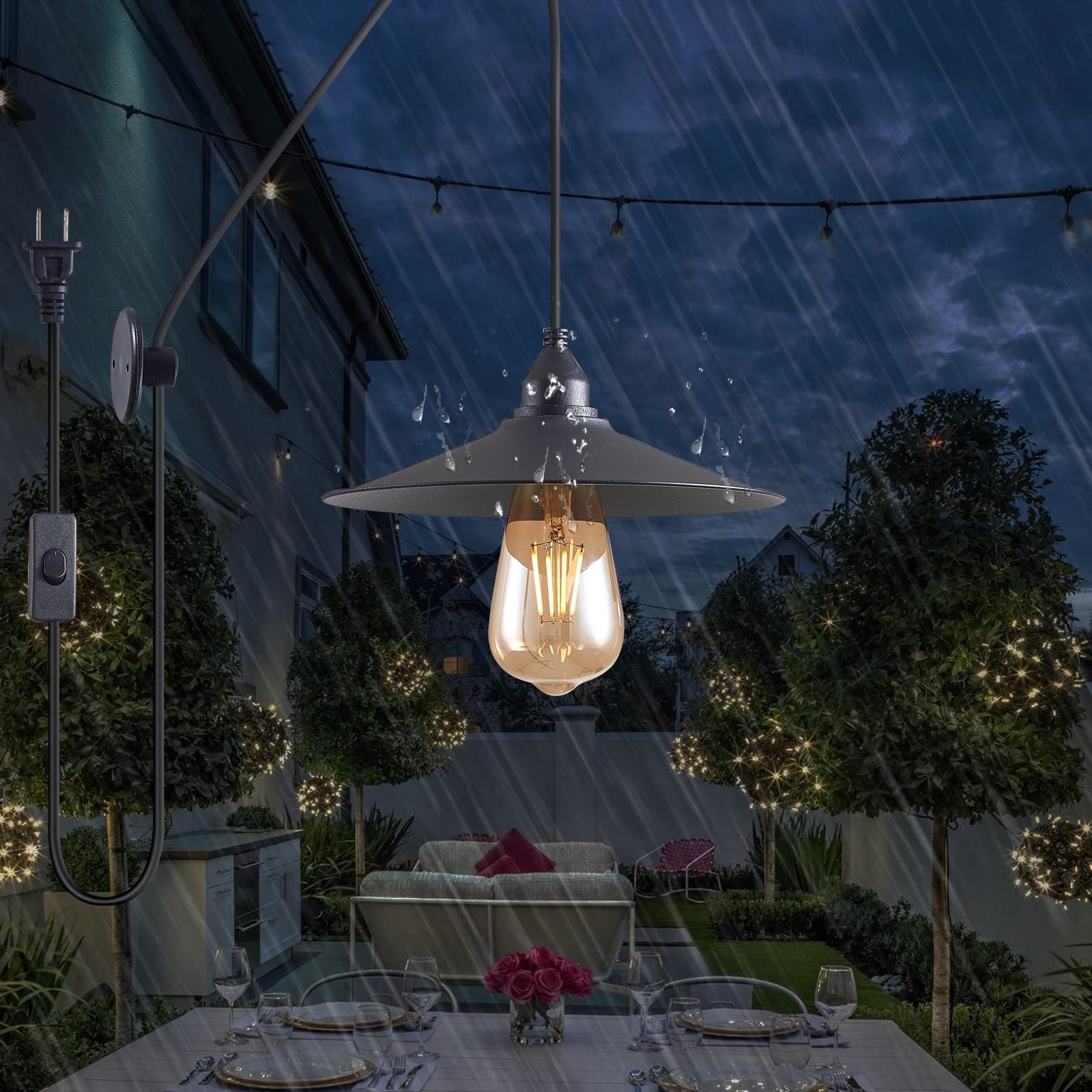 KOLAKODLUX includes hardware for quick outdoor installation