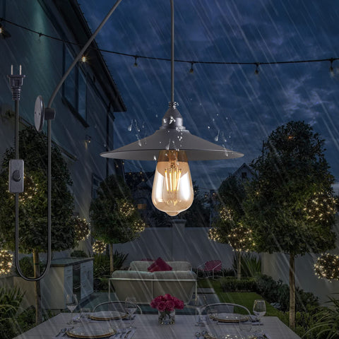 KOLAKODLUX includes hardware for quick outdoor installation