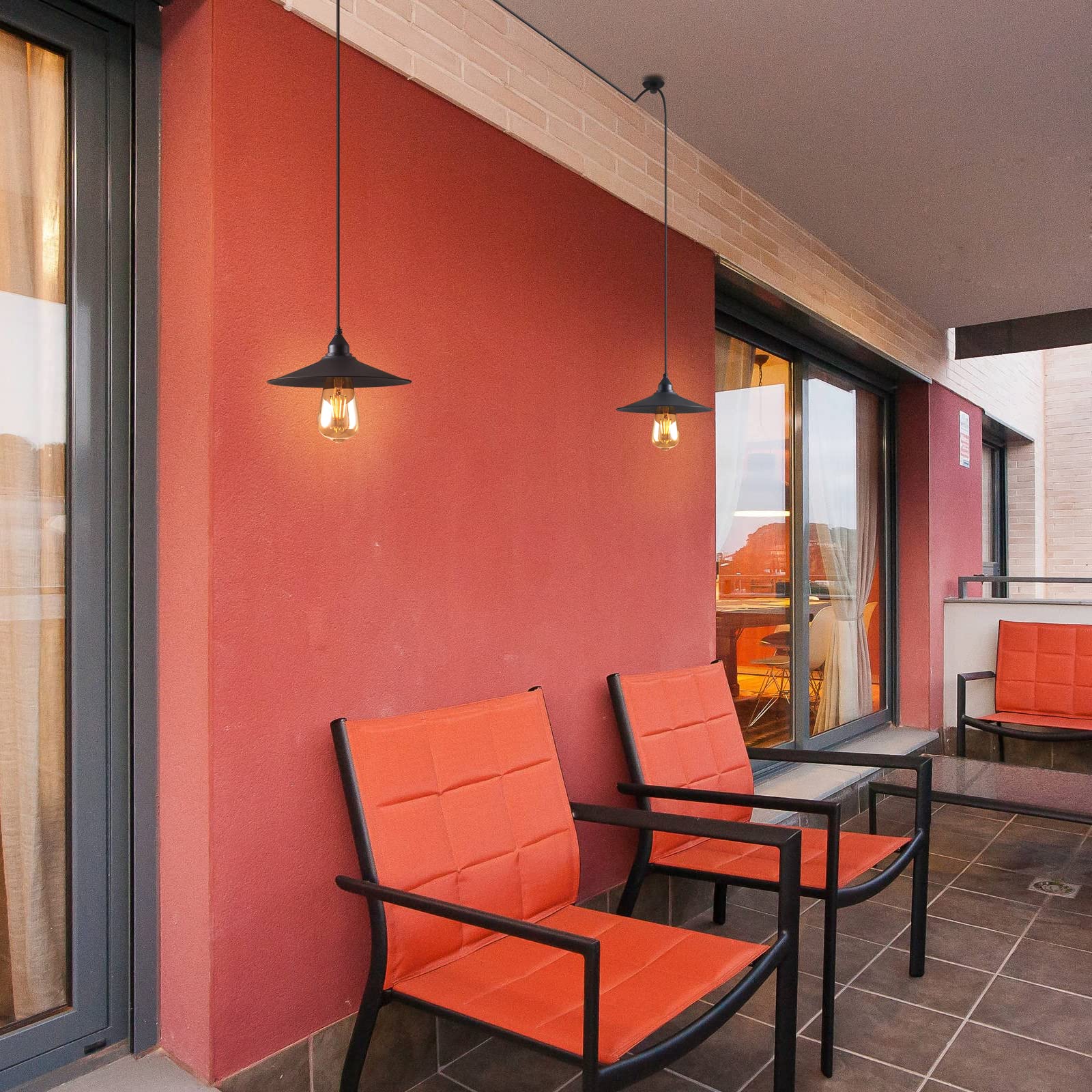 KOLAKODLUX weatherproof pendant ideal for decks and doorways