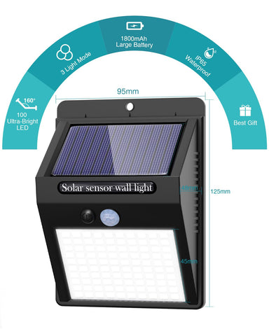 Kolpop backyard illumination using 6-pack solar motion lights for safer evenings.