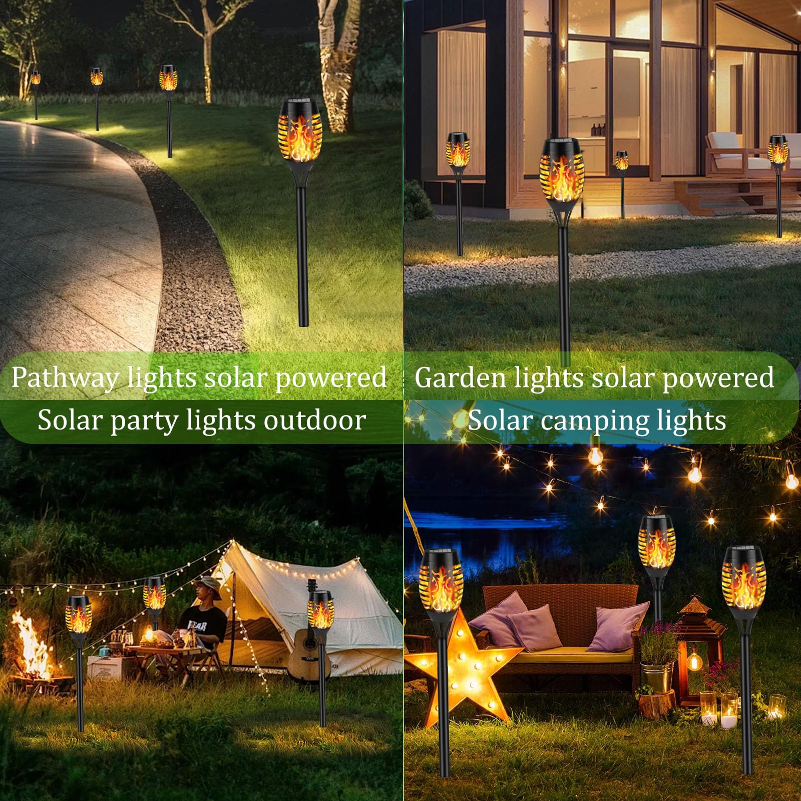 KOLYC yard-light creates inviting pathway ambiance for family gatherings and quiet evenings
