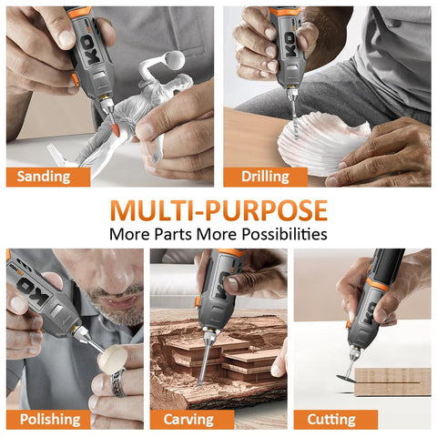 KOMAX ergonomic anti-slip grip for comfortable extended use.