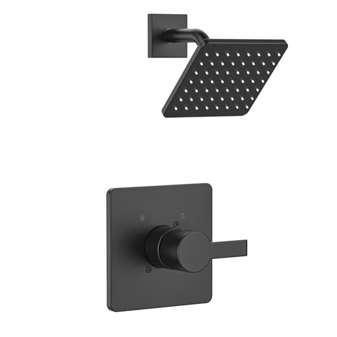 KOMEGO Delta R10000 matte black shower head for an upgraded bathroom look