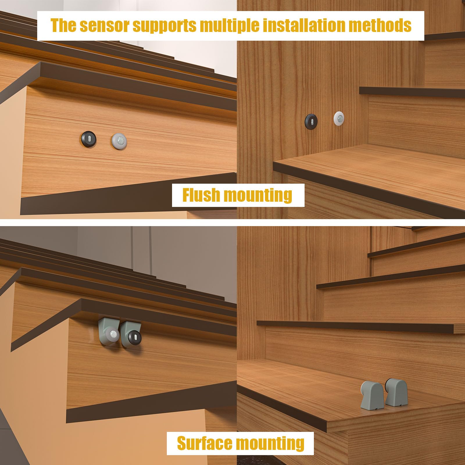 KOMIGAN KMG-3233 320 LEDs deliver ultra-bright, even stair illumination
