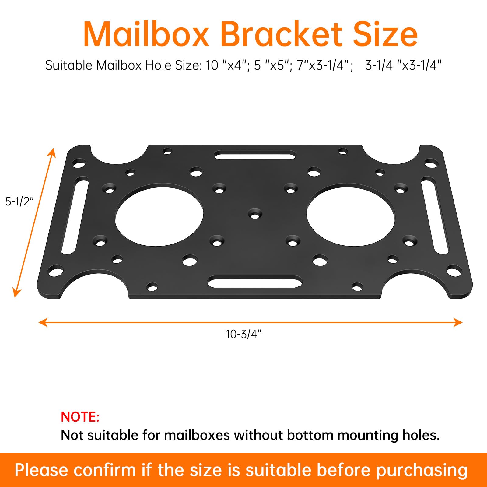 KOMOHOM 4mm steel bracket close-up highlighting rugged construction.