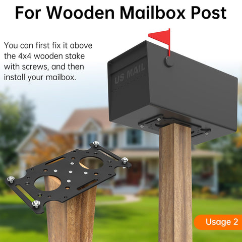 KOMOHOM bracket compatible with Mail Boss, Architectural, Gibraltar and others.