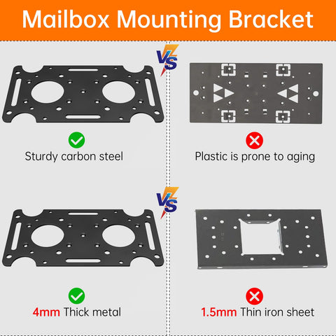 KOMOHOM mounting hardware included for fast, tool-ready installation.