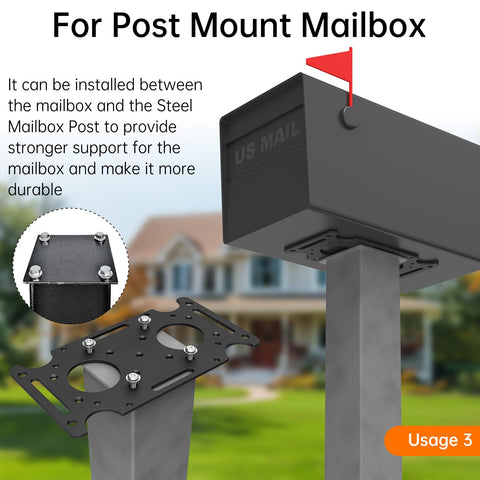 Weather-ready KOMOHOM bracket resists rain and sun for durability.