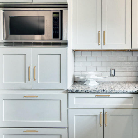 Removable screws included with KOMOTIA pulls for versatile installation