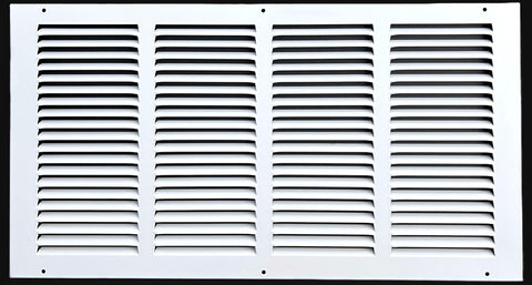 KOMPELL AIRE return grille 20x10 front view for easy duct coverage
