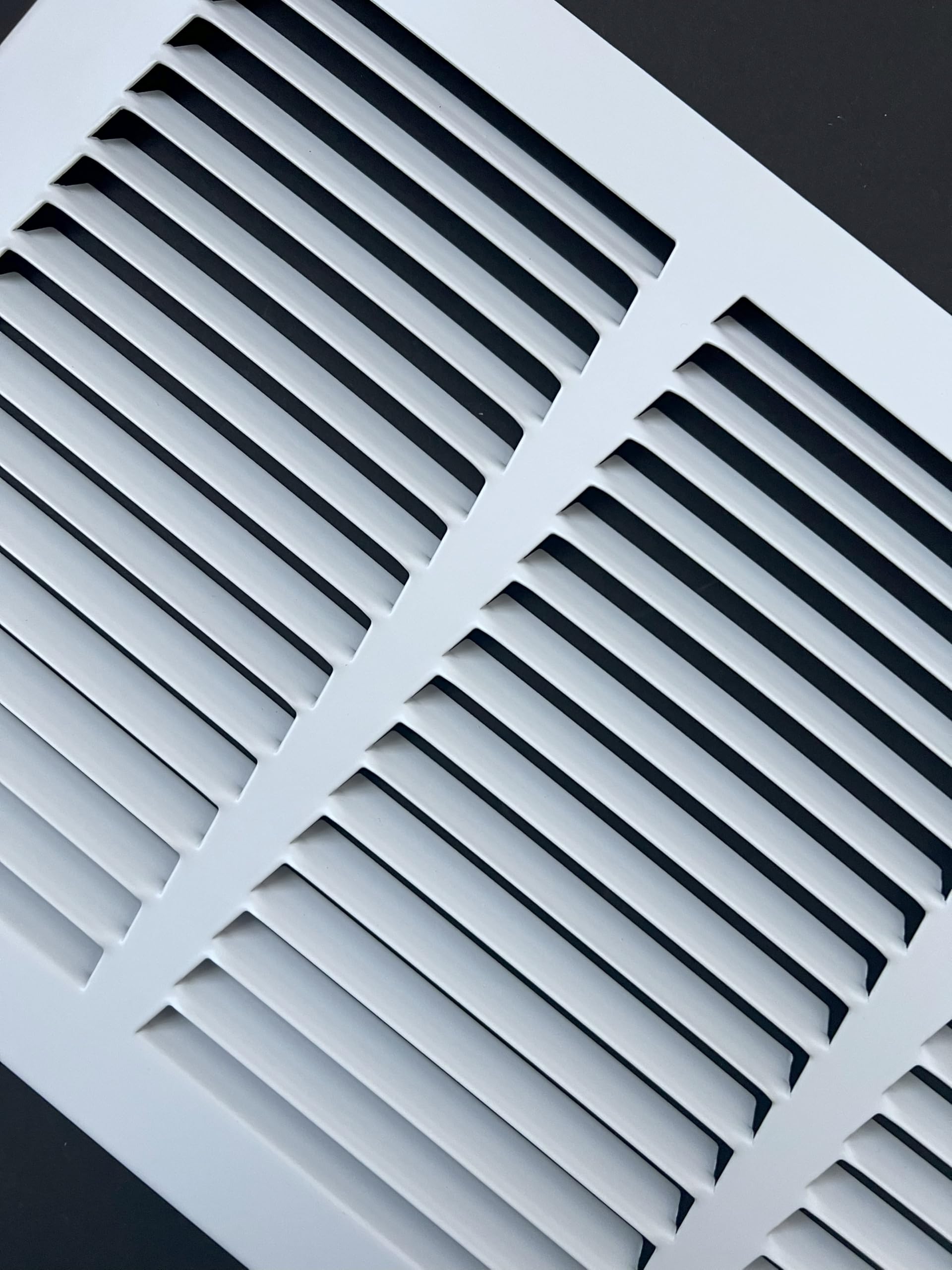KOMPELL AIRE white matte finish on grille exterior
