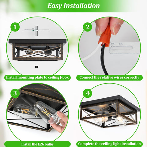 Kondras kitchen and entryway lighting in 2-pack for versatile styling.