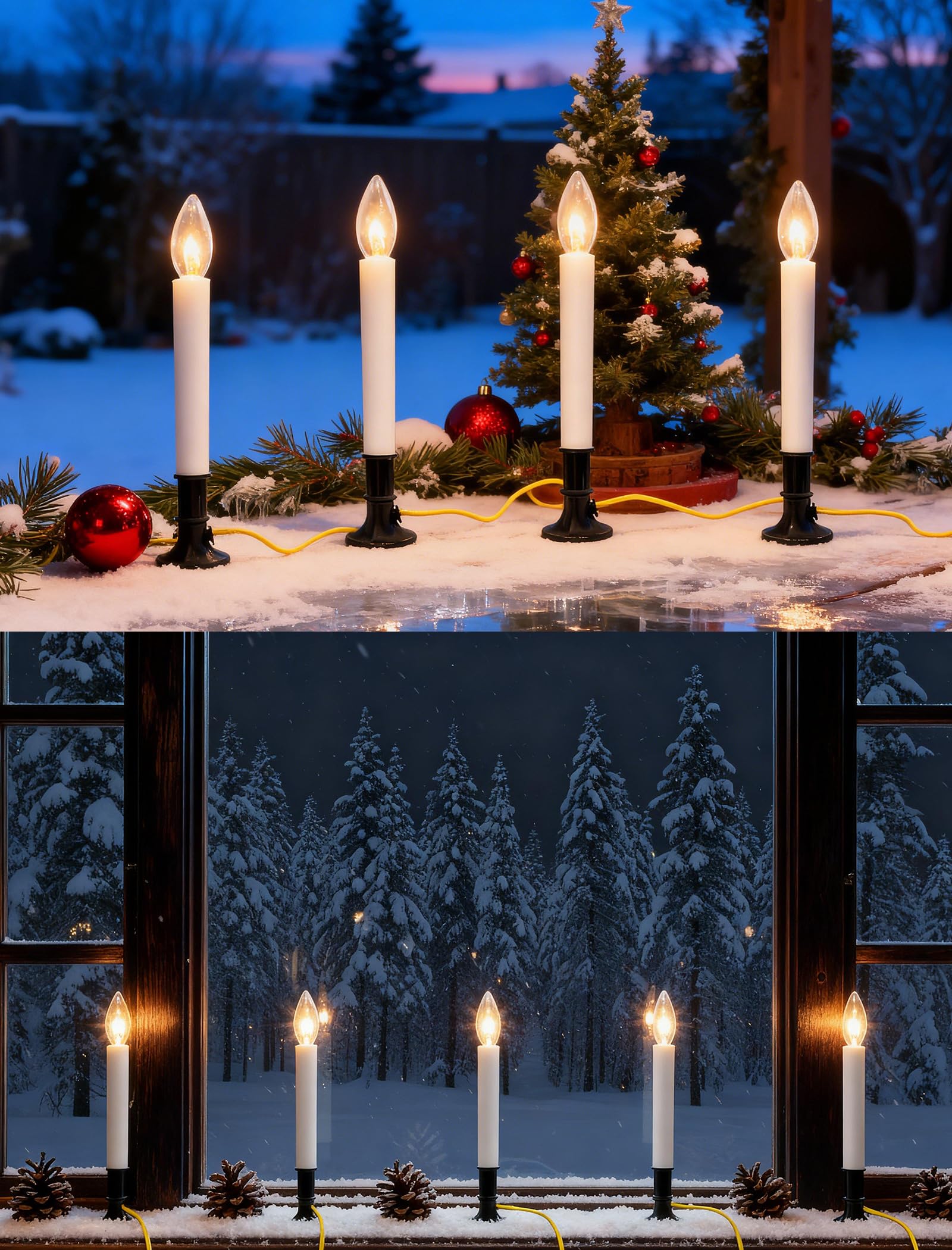 Konictom long-lasting bulbs with about 1500-hour lifespan reduce replacements.