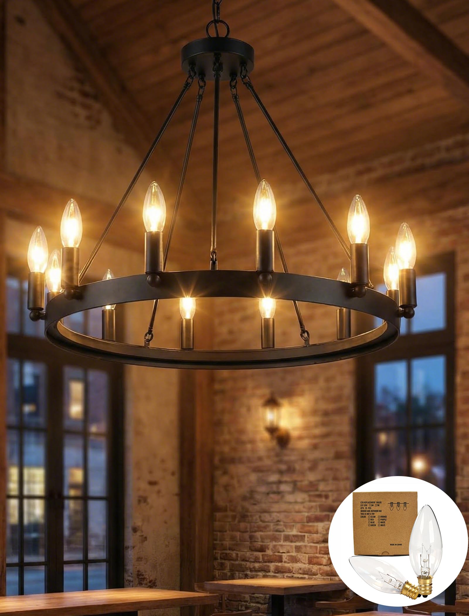 Konictom UL-listed bulbs for indoor and outdoor use, ideal for various fixtures.