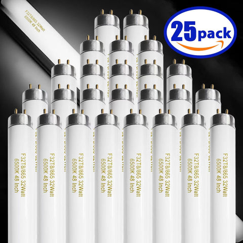 Konideke 32W T8 bulb delivers 2500 lumens with crisp color rendering