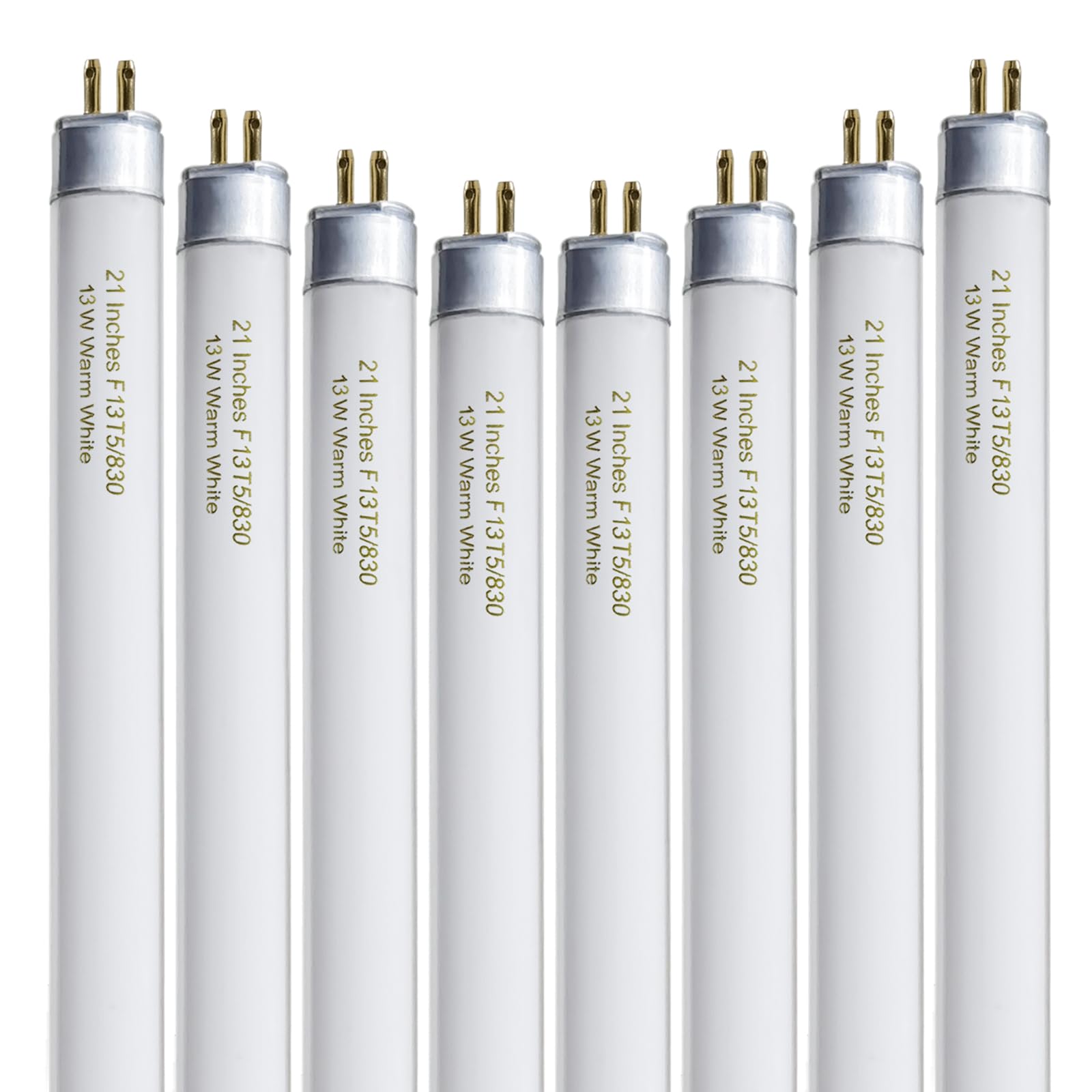 Konideke 8-pack 21-inch T5 bulbs box packaging for quick replacement