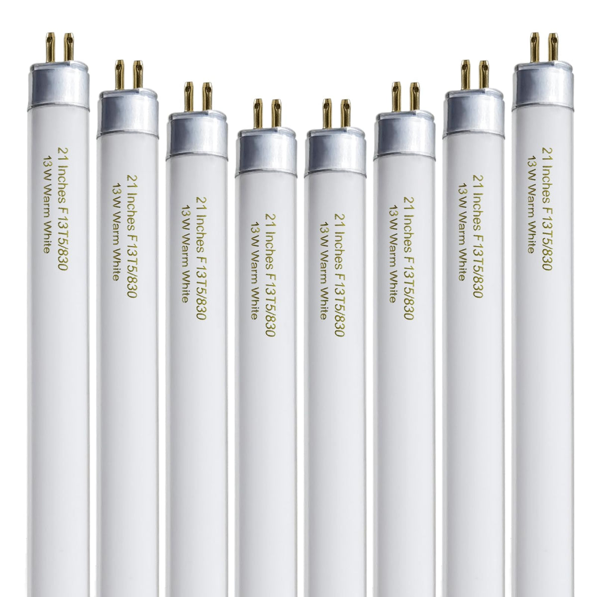Konideke 8-pack 21-inch T5 bulbs box packaging for quick replacement
