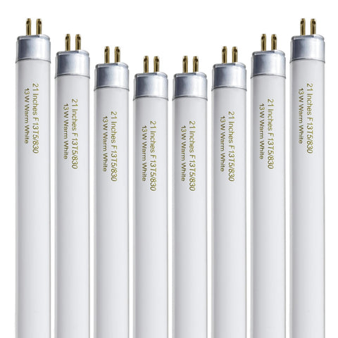 Konideke 8-pack 21-inch T5 bulbs box packaging for quick replacement