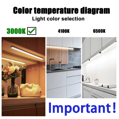 Konideke 8-pack 21-inch T5 bulbs installed under cabinet lighting