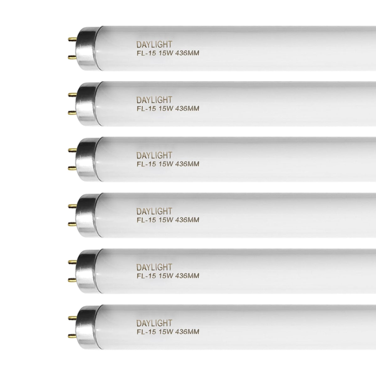 Konideke F15T8/DL 18-inch six-pack tube for bright office lighting.