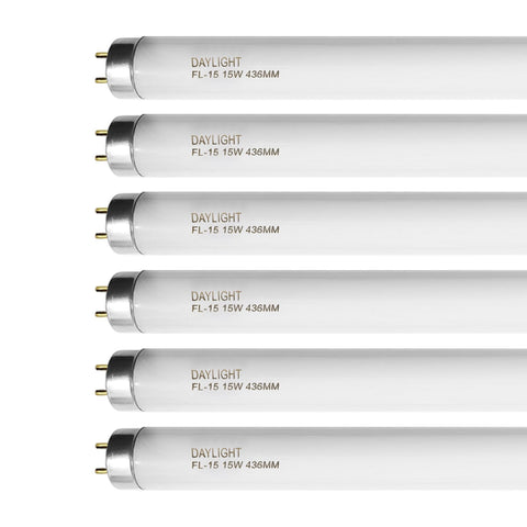 Konideke F15T8/DL 18-inch six-pack tube for bright office lighting.