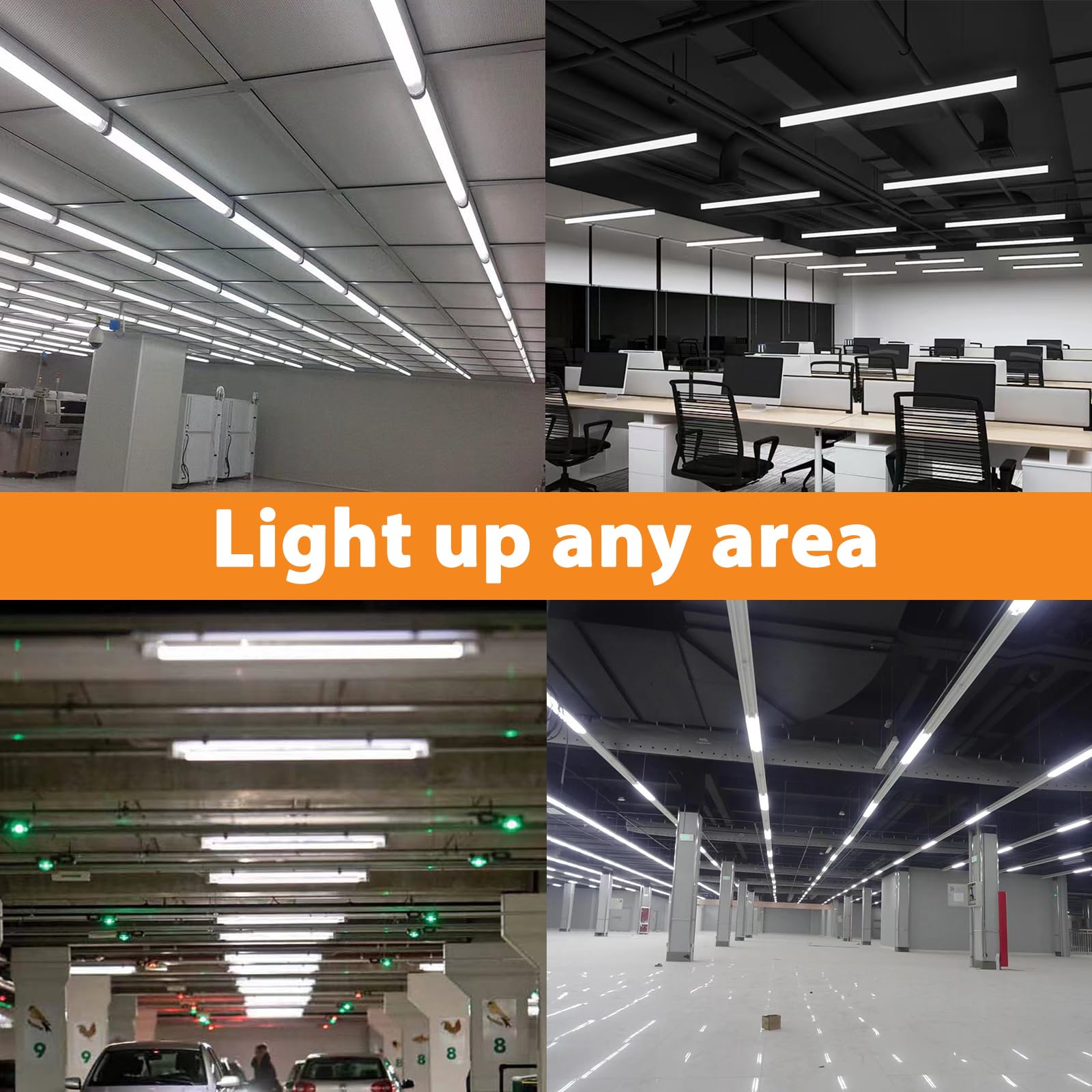 Compatible with Sylvania, GE, and Eiko fixtures for flexible setup.