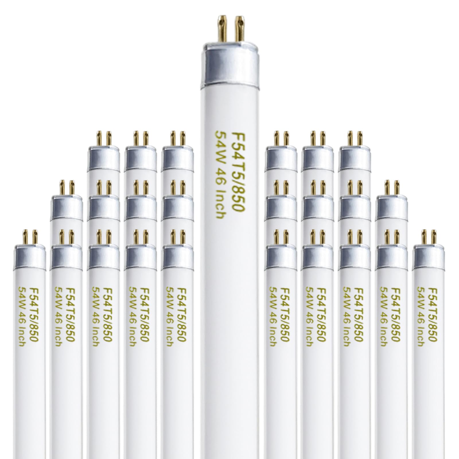 Konideke 46 inch F54T5 850HO bulbs in a box for bulk stocking