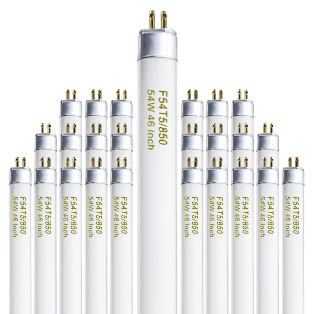 Konideke 46 inch F54T5 850HO bulbs in a box for bulk stocking