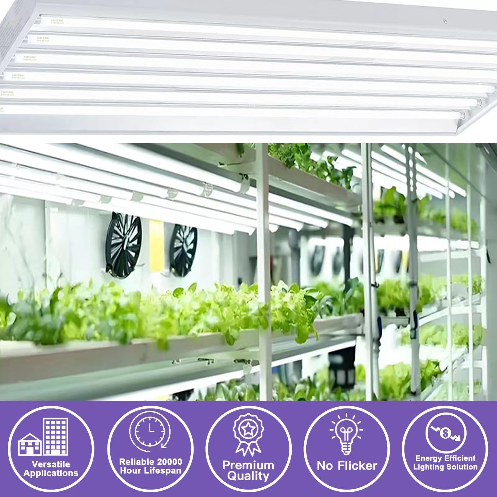Konideke T5 bulb G5 base connection for easy installation