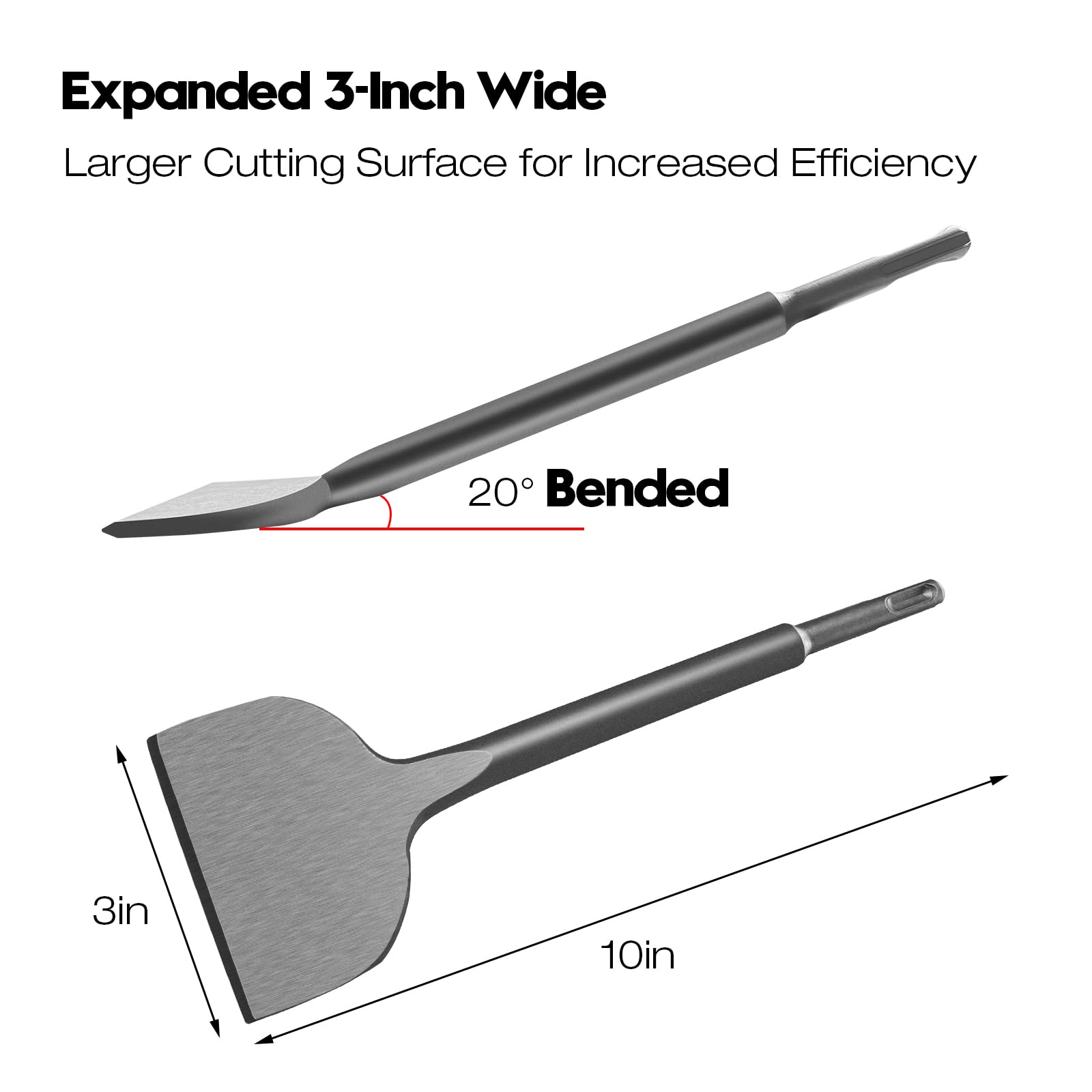 Konvixon 40Cr alloy steel chisels deliver durable demolition performance