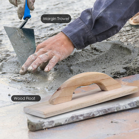 Konvixon margin trowel used for clean cuts and tight margins.