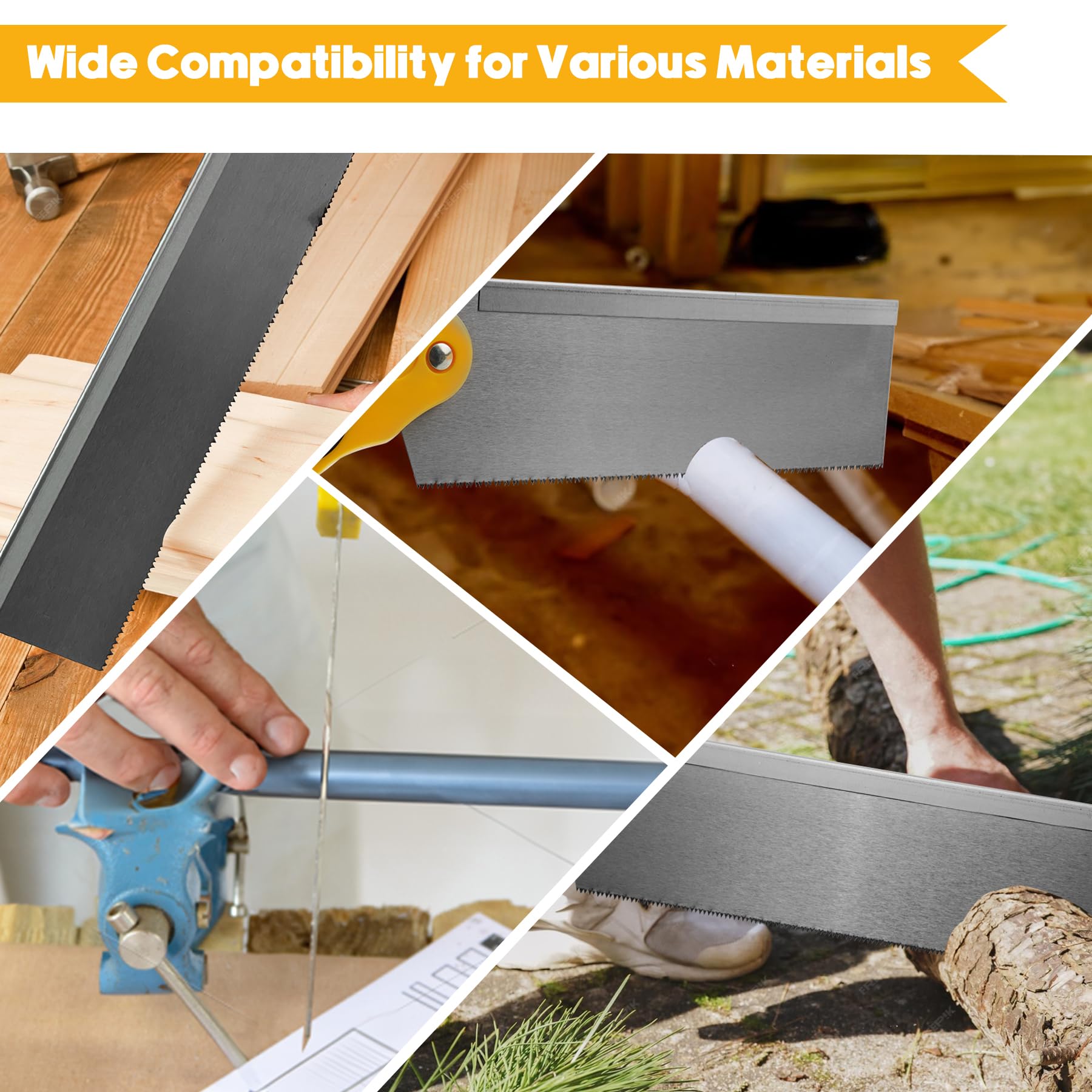 Konvixon high-carbon steel blades stay sharp for repeated cuts.