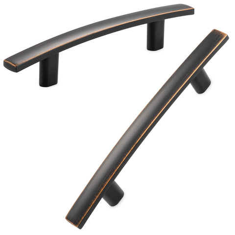 KOOFIZO bronze cabinet pulls in 3-inch size for quick kitchen upgrades.