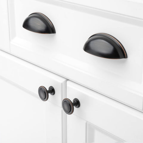 KOOFIZO 1-1/4 inch knob enhances drawer grip and style.
