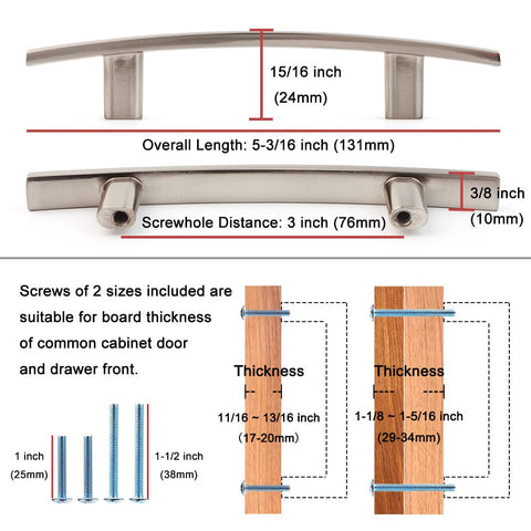KOOFIZO bronze cabinet pull close-up highlighting durable curved grip.